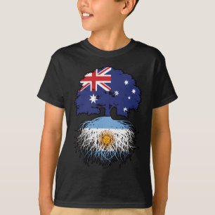 Argentinien Argentinischer Australischer Tree Root T-Shirt