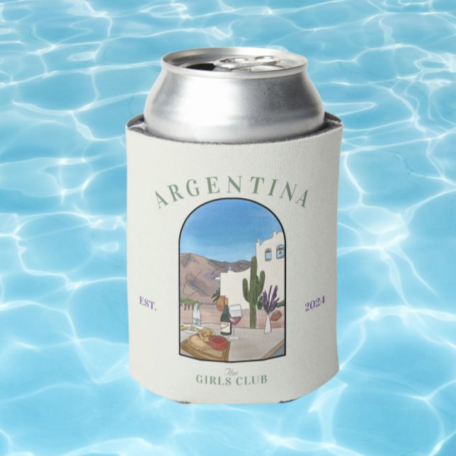 Argentinien Bachelorette Girls Club Dosenkühler (Von Creator hochgeladen)