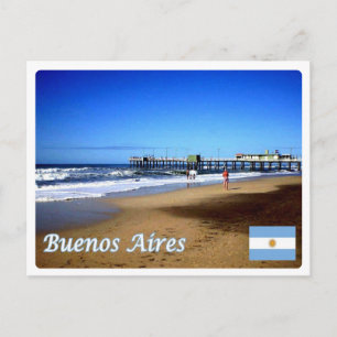 Argentinien - Buenos Aires - Pinamar - Postkarte