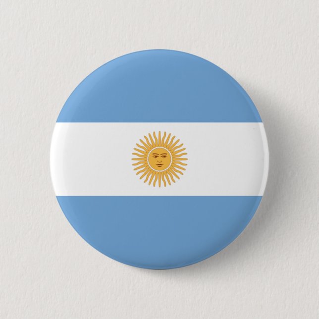 Argentinien Button (Vorderseite)