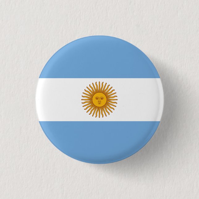 Argentinien Button (Vorderseite)