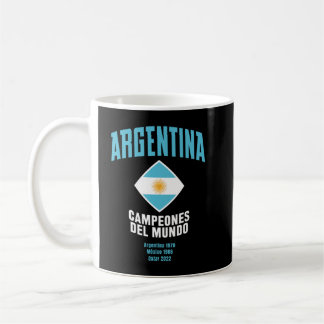 Argentinien Campeones del Mundo 2023 Kaffeetasse