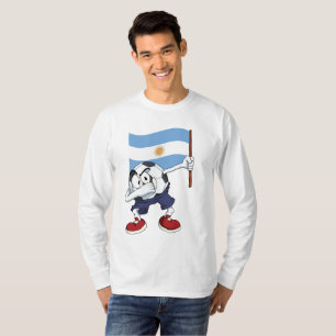 Argentinien Dabbing Fußball T-Shirt