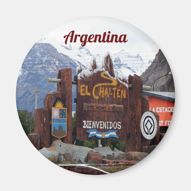 Argentinien: El Chalten, Patagonien Magnet (Vorne)