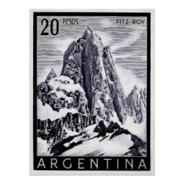Argentinien El Chalten Poster