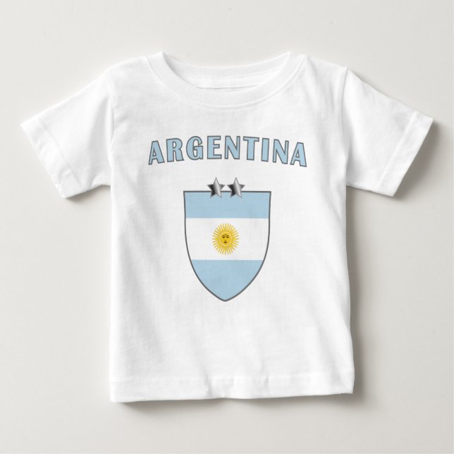 Argentinien-Emblem-Shirt Baby T-shirt (Vorderseite)