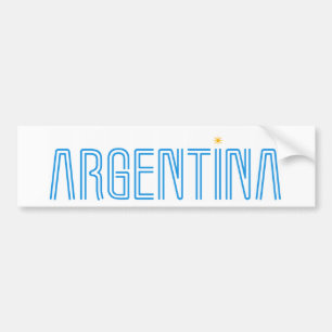 Argentinien-Entwurf! Autoaufkleber