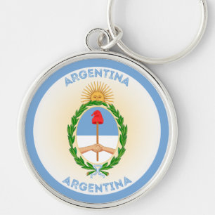 Argentinien-Erbe-Emblem Schlüsselanhänger