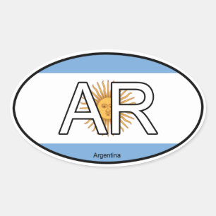 Argentinien Euro Aufkleber