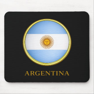 Argentinien - Flagge Argentiniens Mousepad