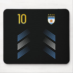 Argentinien-Flagge Argentinischer Stolz Liebhaber Mousepad