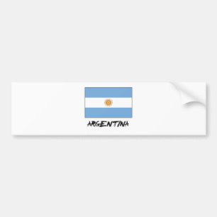 Argentinien-Flagge Autoaufkleber