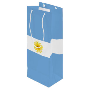 Argentinien-Flagge Geschenktüte Für Weinflaschen