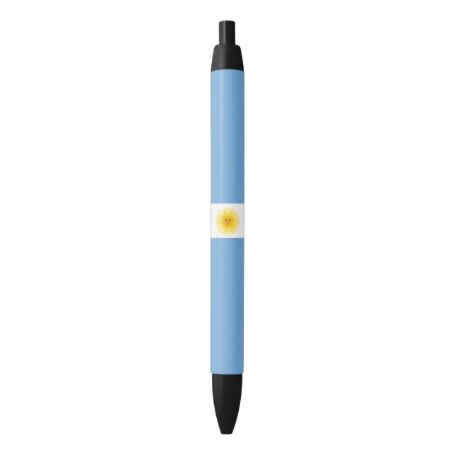 Argentinien-Flagge Kugelschreiber (Vorderseite Vertikal)