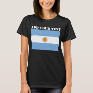 Argentinien-Flagge Meisterschaft Fußball T-Shirt