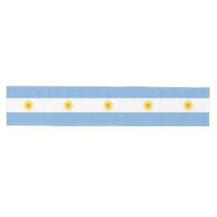 Argentinien-Flagge Mittelgroßer Tischläufer
