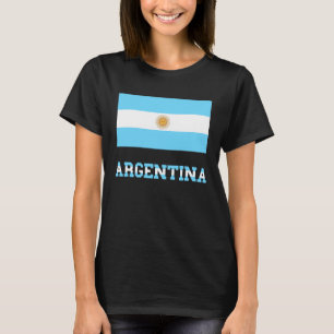 Argentinien Flagge Südamerika Argentinien P T-Shirt