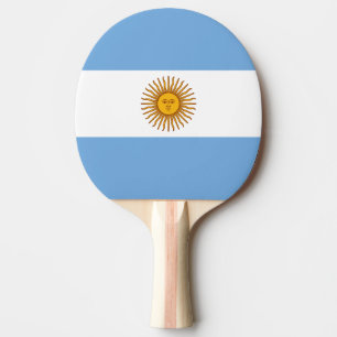 Argentinien-Flagge Tischtennis Schläger