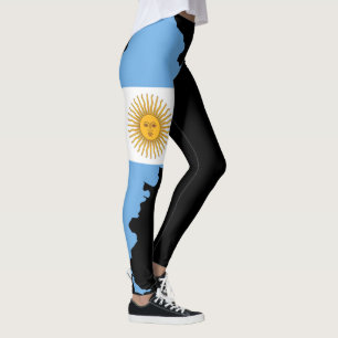 Argentinien-Flaggen-Leggings - Benutzerdefiniertes Leggings