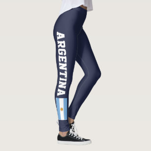 Argentinien-Flaggen-Leggings für Sport-Fitnessyog Leggings