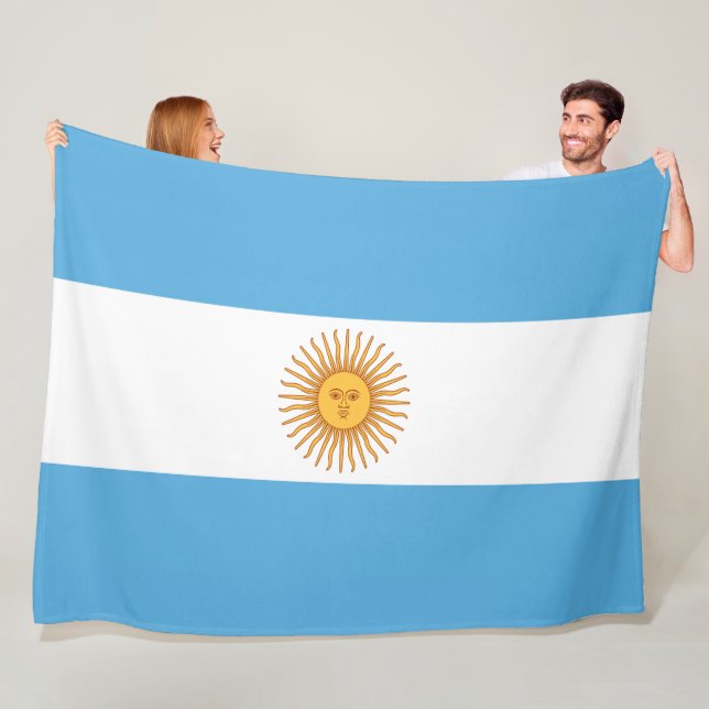 Argentinien Fleecedecke (Beispiel)