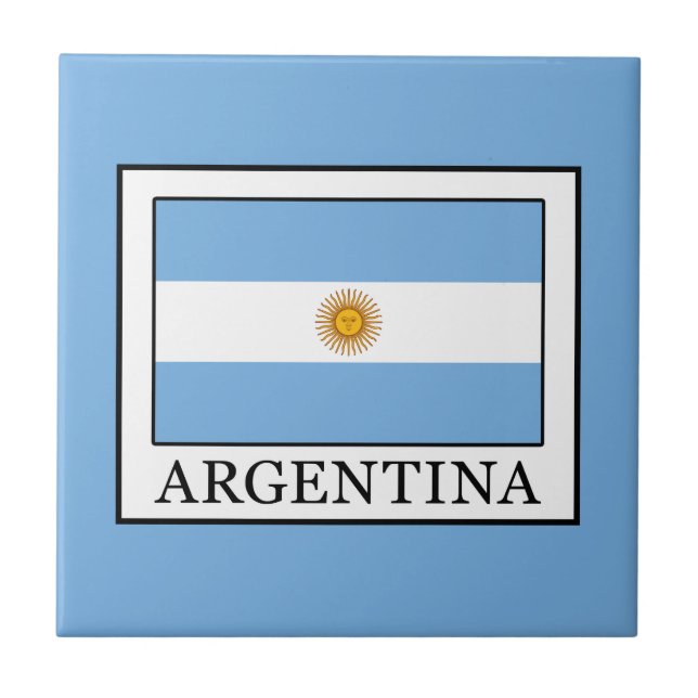 Argentinien Fliese (Vorderseite)