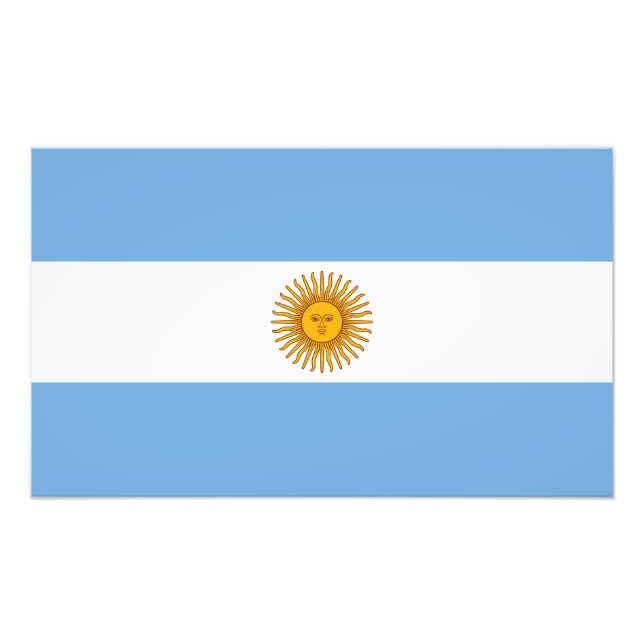 Argentinien Fotodruck (Vorne)