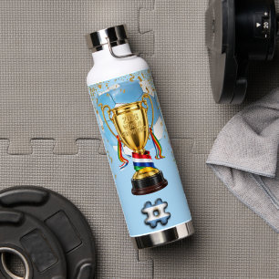 Argentinien Fußball: 2026 Globale Spiele Teamgei Trinkflasche