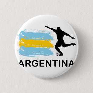 Argentinien-Fußball Button