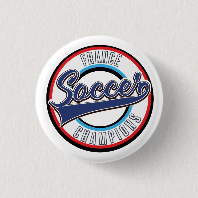 Argentinien Fußball Champions Classic Round Aufkle Button (Vorderseite)