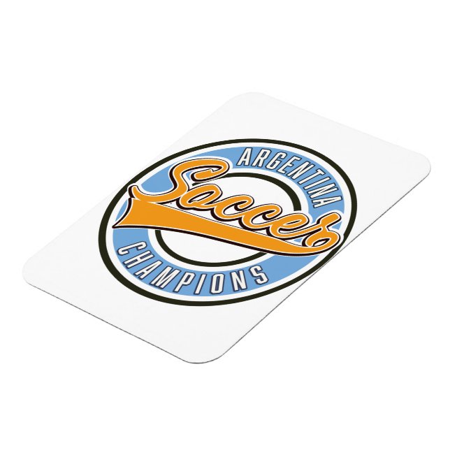 Argentinien Fußball-Champions Magnet (Linke Seite)