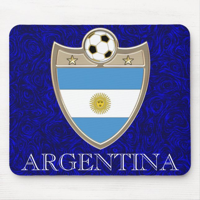 Argentinien-Fußball Mousepad (Vorne)