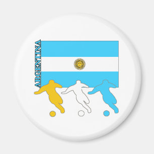 Argentinien-Fußball-Spieler Magnet