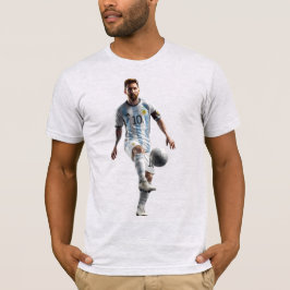 Argentinien Fußballspieler T-Shirt | Fußball Fan G