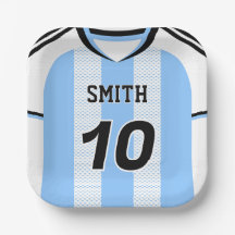 Argentinien Fußballtrikot Benutzerdefinierter Name