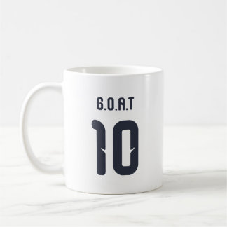 Argentinien G.O.A.T. Nummer 10 Kaffeetasse
