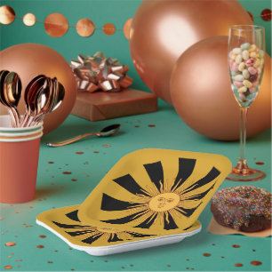 Argentinien Golden Sun, Sol de Mayo Pappteller