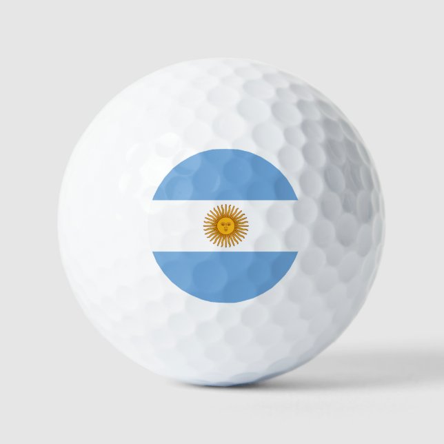 Argentinien Golfball (Vorderseite)