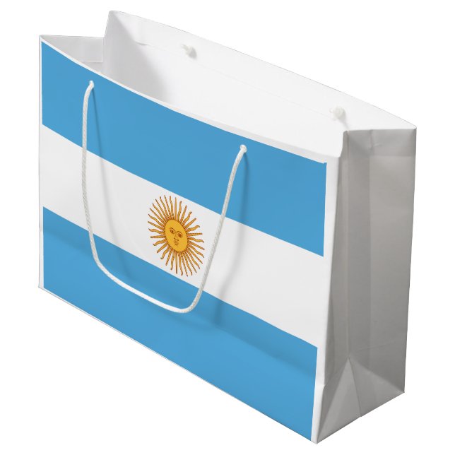 Argentinien Große Geschenktüte (Vorderseite Schrägansicht)
