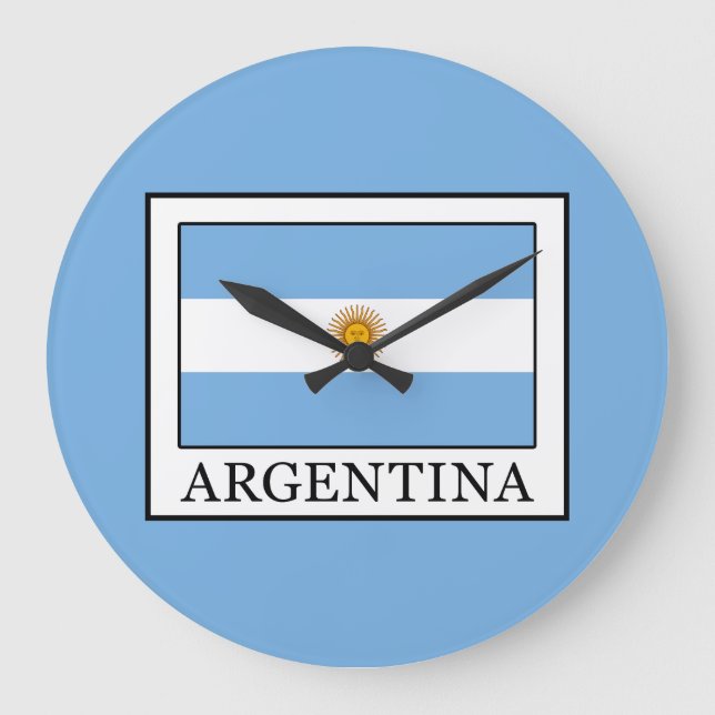 Argentinien Große Wanduhr (Vorderseite)