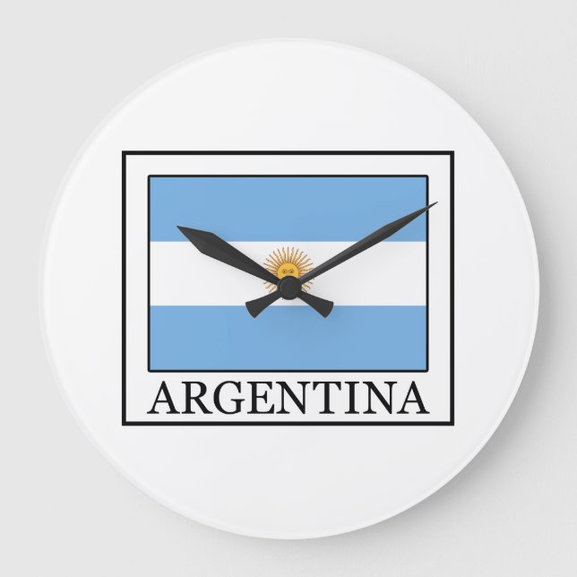 Argentinien Große Wanduhr (Vorderseite)