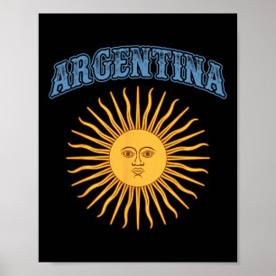 Argentinien Hispanic Heritage Month Son May Argent Poster
