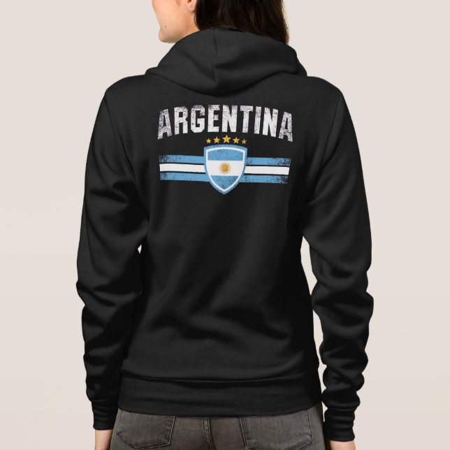 Argentinien Hoodie (Rückseite)