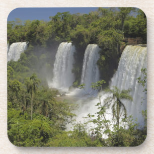 Argentinien, Iguacu-Wasserfälle in der Sonne. Getränkeuntersetzer