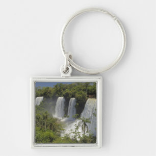 Argentinien, Iguacu-Wasserfälle in der Sonne. Schlüsselanhänger
