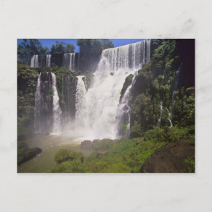 Argentinien; Igwazu; Igwazu Wasserfälle. Salto San Postkarte
