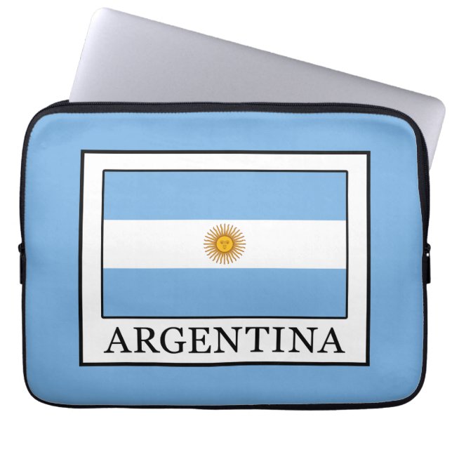 Argentinien Laptopschutzhülle (Vorderseite)