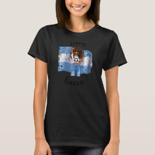 Argentinien Libra Queen Afro Hair African Arg T-Shirt