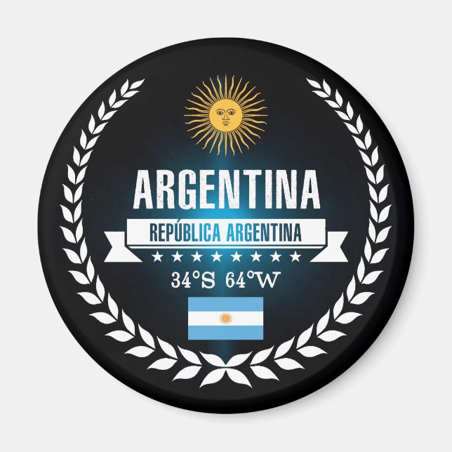 Argentinien Magnet (Vorne)