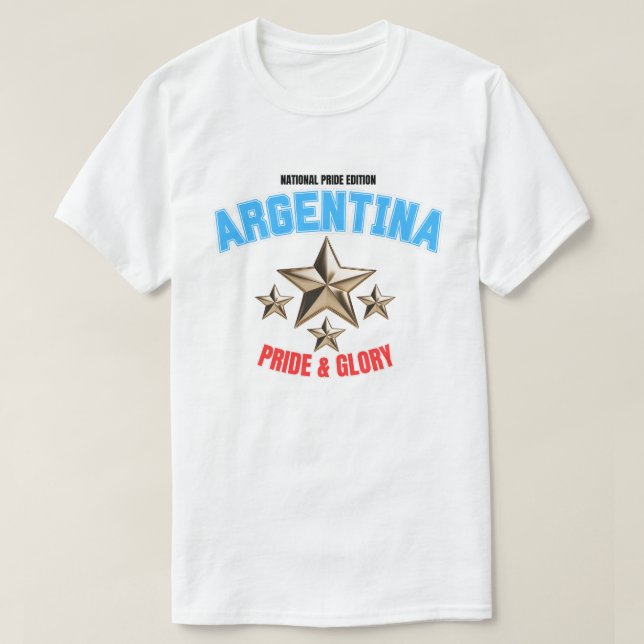 Argentinien National Pride Edition Herren T-Shirt (Design vorne)
